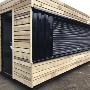 20ft-x-8ft-Cladded-Food-Drink-Outlet-shipping-container 20ft x 8ft Cladded Food and Drink Outlet Container for Sale