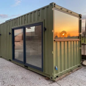 20ft Converted Shipping Container Home - High Cube 20ft One-Trip Shipping Container for Sale