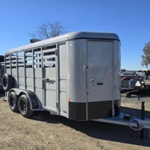 2026 Delta 6ft x 16ft 500ES 6-Pen Pig / Livestock Trailer